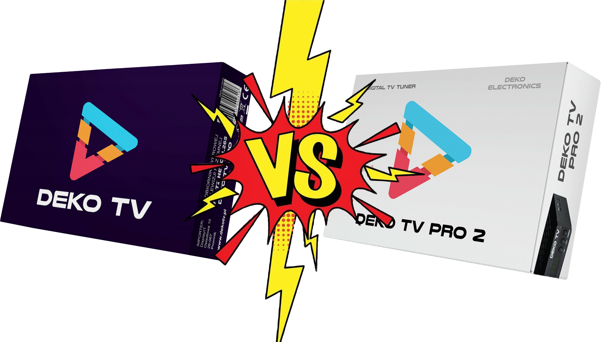 Kompleksowy przewodnik: Deko TV PRO vs Deko TV PRO2