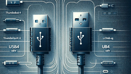 Thunderbolt 4 and USB4: The future of high-speed connections and the role of USB-C cables