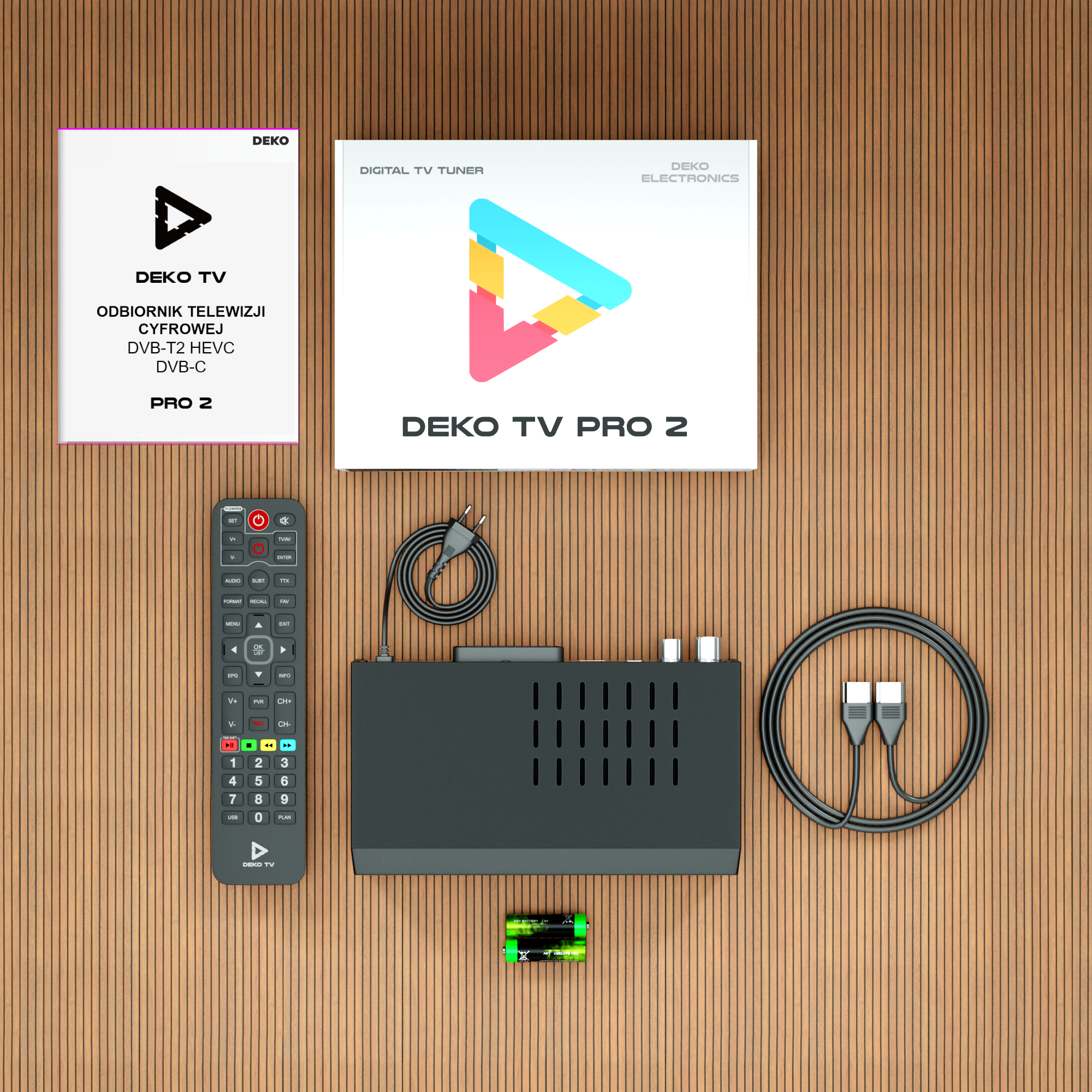 DEKO Dekoder DEKO TV PRO 2 (Tuner DVB-T2)