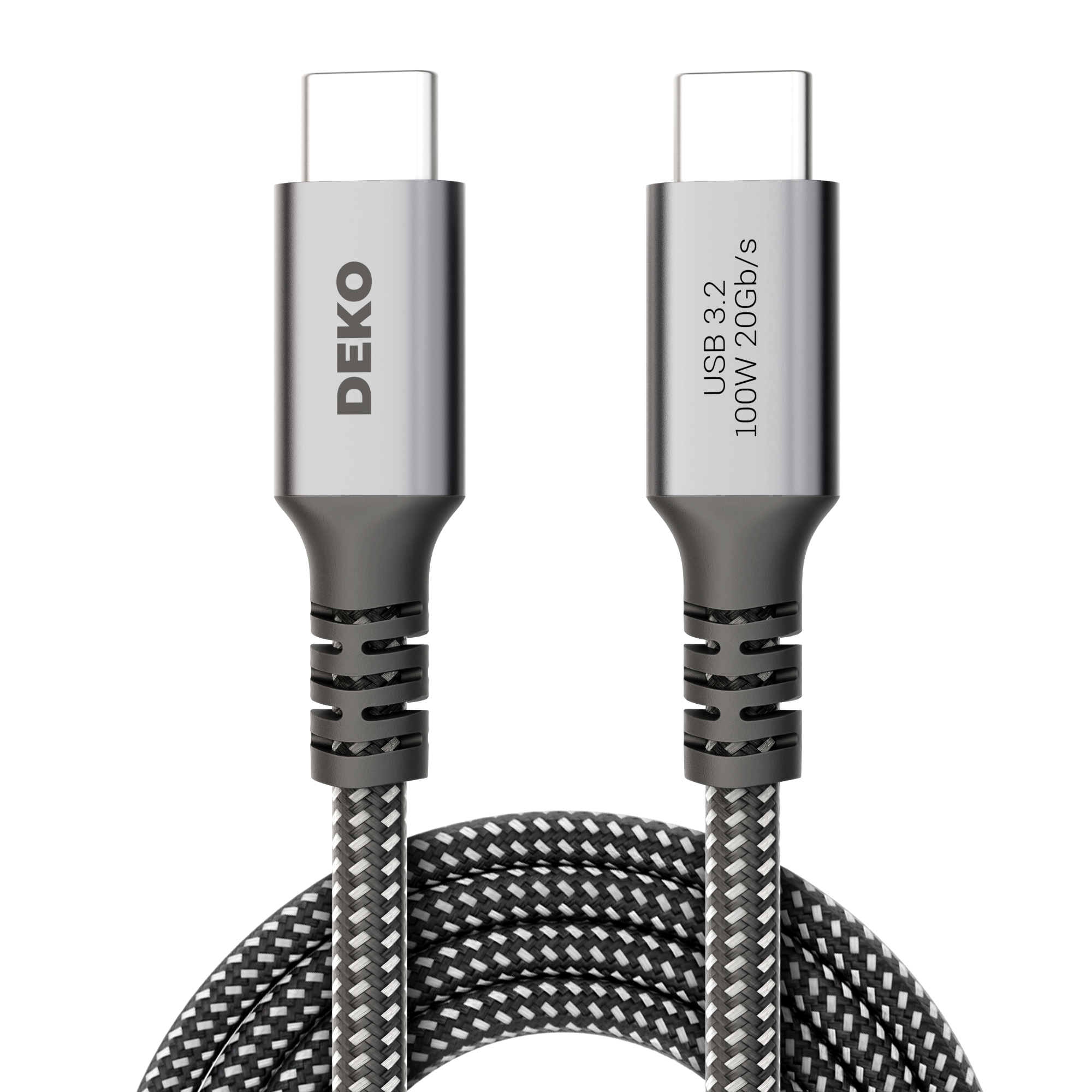 Kabel DEKO USB-C USB 3.2 (100W, 20 Gbps) -  DEKO ELECTRONICS