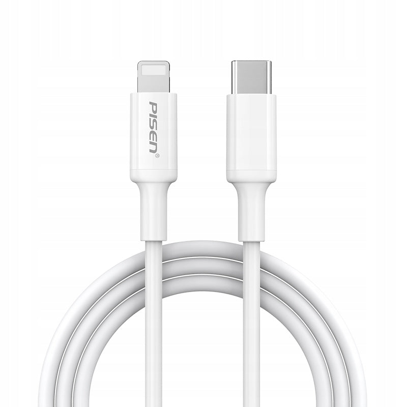 PISEN Câble Lightning USB-C avec charge rapide pour iPhone (CL-PD)