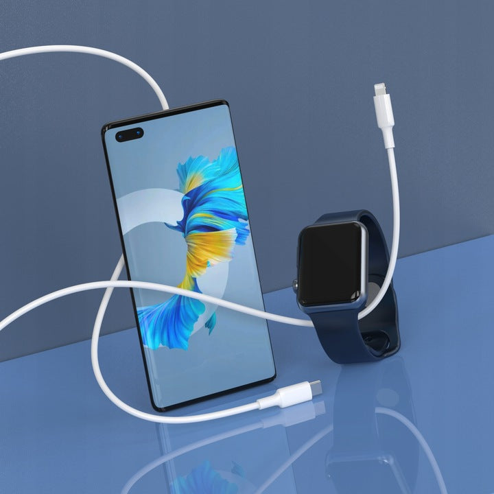 PISEN Lightning-USB-C-Kabel mit Schnellladung für iPhone (CL-PD)