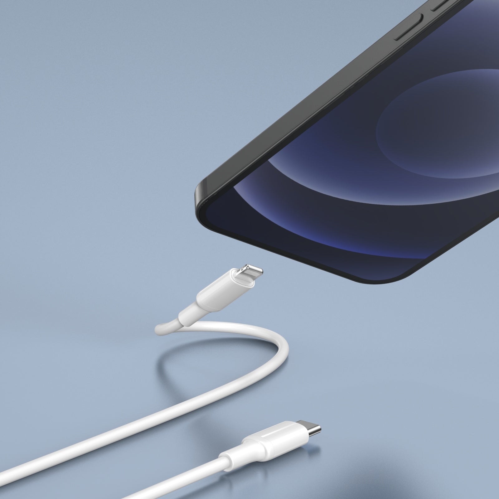 PISEN Lightning-USB-C-Kabel mit Schnellladung für iPhone (CL-PD)