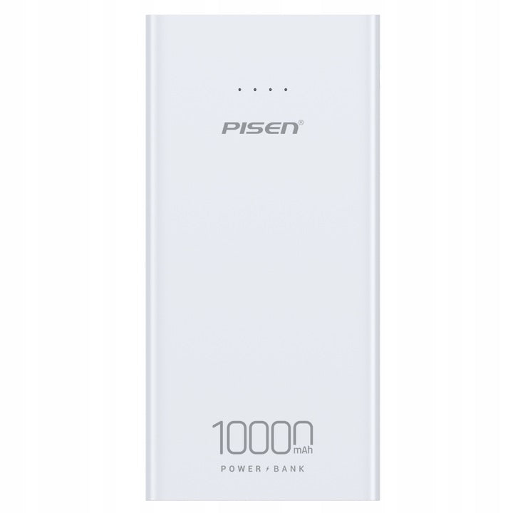 PISEN Szybki Powerbank Mr. White 10000mAh 12W PD/QC (TS-D324)