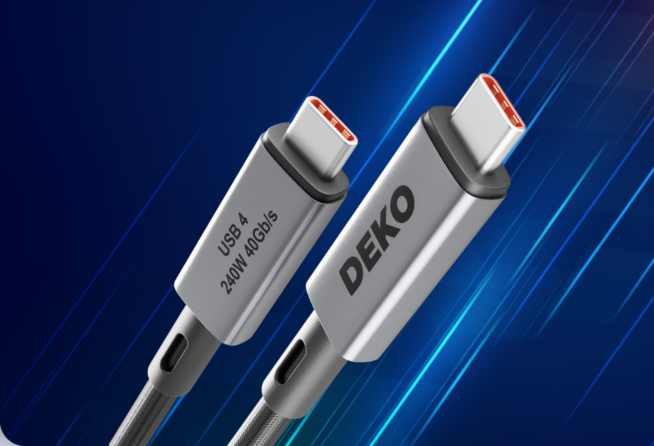 DEKO USB-C Cable USB 4