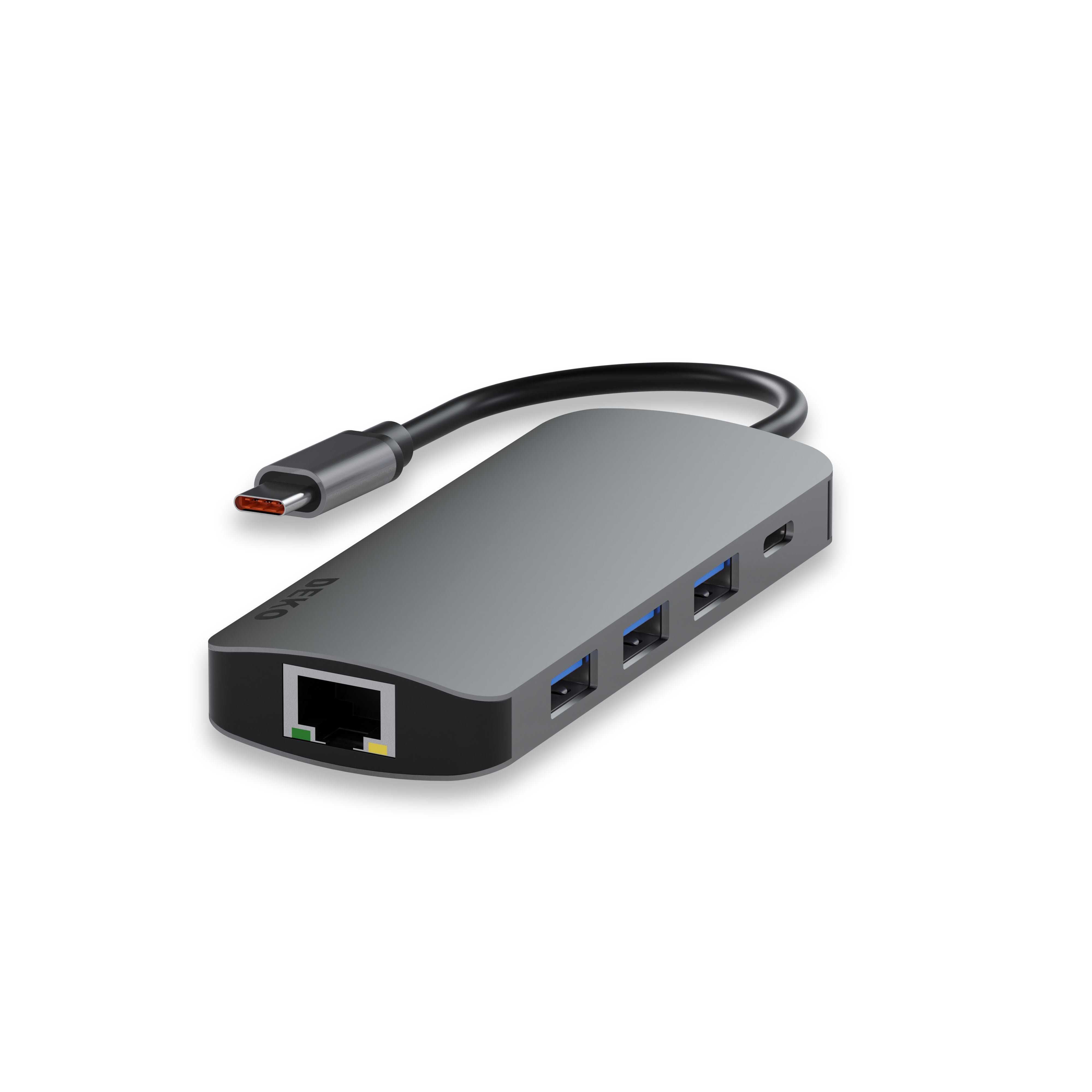 DEKO Hub BUSINESS USB-C 8w1 (Stacja Dokująca) -  DEKO ELECTRONICS